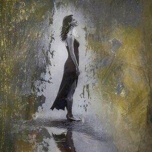 ORIGINAL Framed Painting- 8" X 10" Modern, Surrealism, Abstract